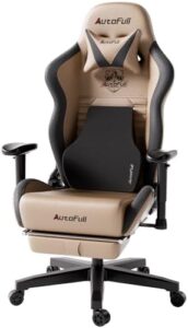 AutoFull Gaming Chair PC Chair with Ergonomics Lumbar Support